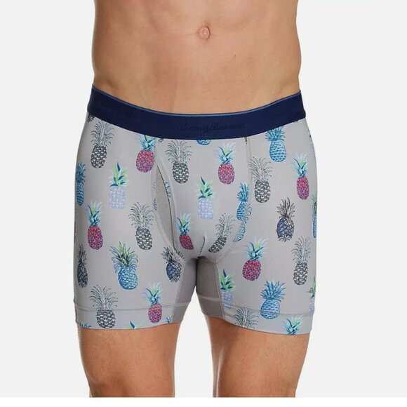 2 X Tommy Bahama Pineapple Print Mesh Tech Underwear Boxer Briefs Size S $58 - Picture 4 of 8